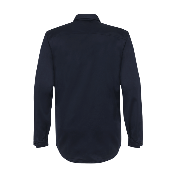 Navy Long Sleeve Grupo Mexico Shirt For Men